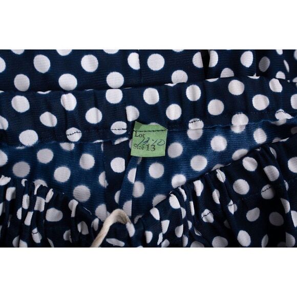 1970s Vintage 2 Piece Pant Set Polka Dot Women's 1 - Picture 3 of 5